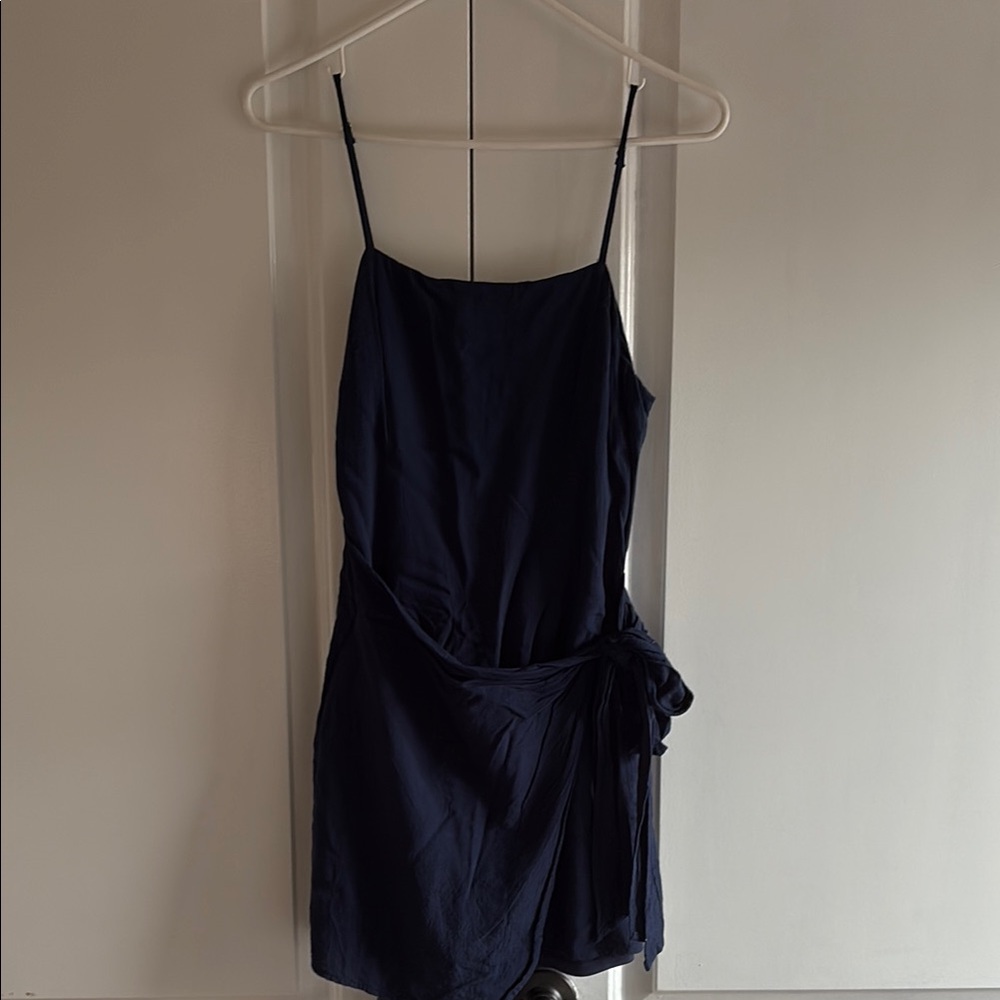Cotton Candy Navy Minidress (Size S)